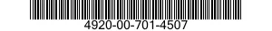 4920-00-701-4507  4920007014507 007014507