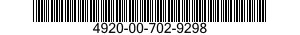 4920-00-702-9298  4920007029298 007029298