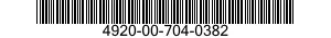 4920-00-704-0382  4920007040382 007040382