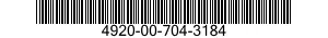 4920-00-704-3184  4920007043184 007043184