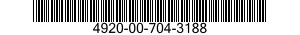 4920-00-704-3188  4920007043188 007043188
