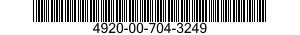 4920-00-704-3249  4920007043249 007043249