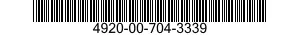 4920-00-704-3339  4920007043339 007043339