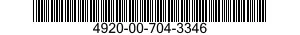 4920-00-704-3346  4920007043346 007043346