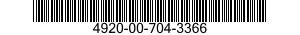 4920-00-704-3366  4920007043366 007043366