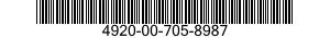 4920-00-705-8987  4920007058987 007058987