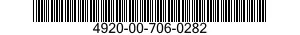 4920-00-706-0282  4920007060282 007060282