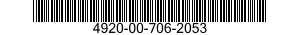 4920-00-706-2053  4920007062053 007062053