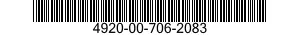 4920-00-706-2083  4920007062083 007062083