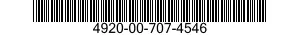4920-00-707-4546  4920007074546 007074546