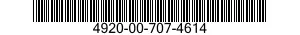 4920-00-707-4614  4920007074614 007074614