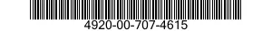 4920-00-707-4615  4920007074615 007074615