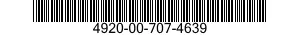 4920-00-707-4639  4920007074639 007074639