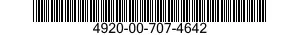 4920-00-707-4642  4920007074642 007074642