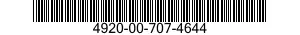 4920-00-707-4644  4920007074644 007074644