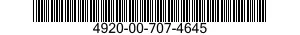 4920-00-707-4645  4920007074645 007074645