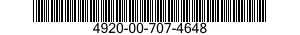 4920-00-707-4648  4920007074648 007074648