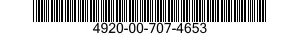4920-00-707-4653  4920007074653 007074653