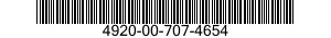 4920-00-707-4654  4920007074654 007074654