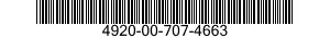 4920-00-707-4663  4920007074663 007074663