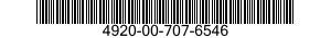 4920-00-707-6546  4920007076546 007076546