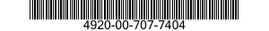 4920-00-707-7404  4920007077404 007077404