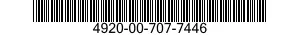 4920-00-707-7446  4920007077446 007077446