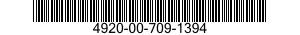 4920-00-709-1394  4920007091394 007091394