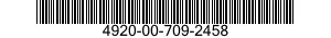 4920-00-709-2458  4920007092458 007092458