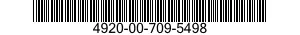 4920-00-709-5498  4920007095498 007095498