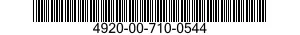 4920-00-710-0544  4920007100544 007100544
