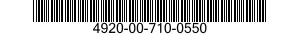 4920-00-710-0550  4920007100550 007100550