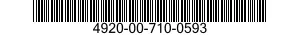 4920-00-710-0593  4920007100593 007100593