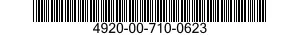 4920-00-710-0623  4920007100623 007100623