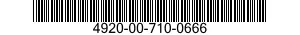 4920-00-710-0666  4920007100666 007100666