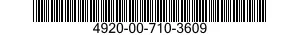 4920-00-710-3609  4920007103609 007103609