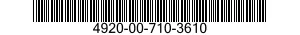 4920-00-710-3610  4920007103610 007103610
