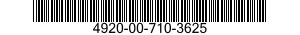 4920-00-710-3625  4920007103625 007103625