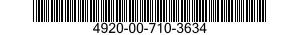 4920-00-710-3634  4920007103634 007103634