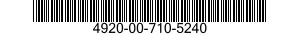 4920-00-710-5240  4920007105240 007105240