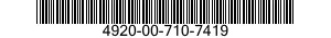 4920-00-710-7419  4920007107419 007107419