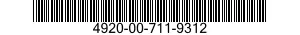 4920-00-711-9312  4920007119312 007119312