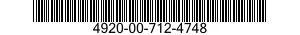 4920-00-712-4748  4920007124748 007124748