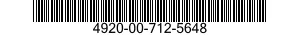 4920-00-712-5648  4920007125648 007125648