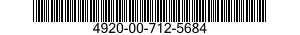 4920-00-712-5684  4920007125684 007125684