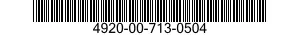 4920-00-713-0504  4920007130504 007130504