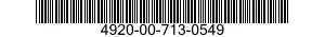 4920-00-713-0549  4920007130549 007130549