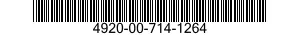 4920-00-714-1264  4920007141264 007141264