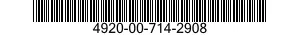 4920-00-714-2908  4920007142908 007142908