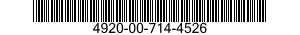 4920-00-714-4526  4920007144526 007144526